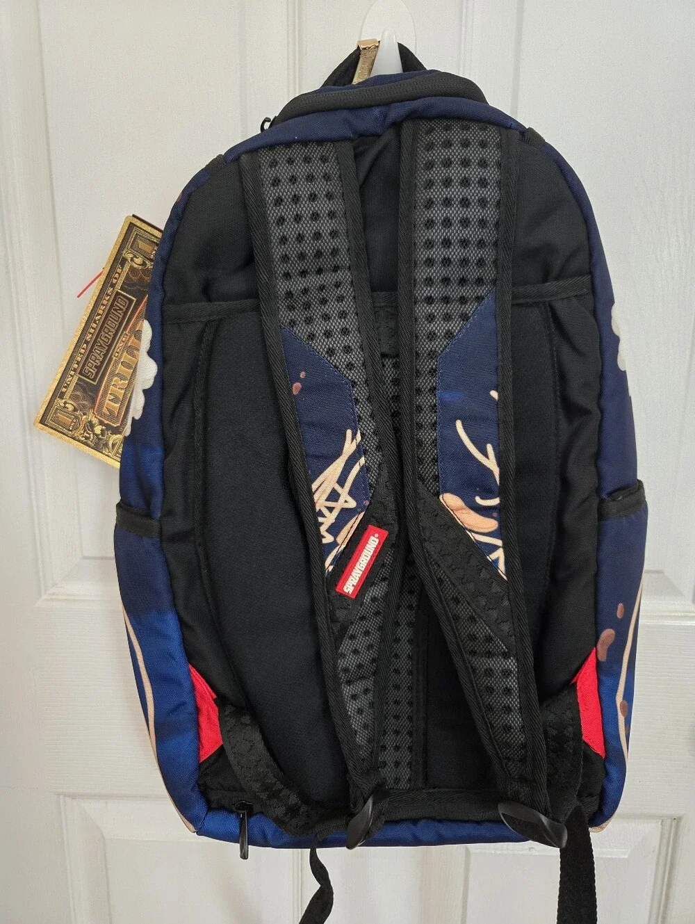 Sprayground Navy Blue Naruto Ramen Kids Backpack